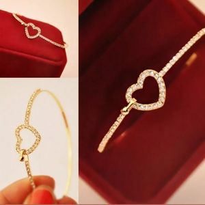 Heart Bangle Bracelet